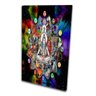 Quadro Decorativo Ganesha Moderno - 1