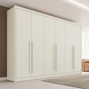 Ver imagem 1 de Guarda-roupa Valência 6 Portas 6 Gavetas Mdf Mademarcs