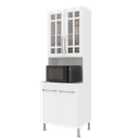 Ver imagem 2 de Torre Quente Modulada com Vidro para Forno Fidelitá Viena 70cm 4 Portas