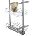 Ver imagem 3 de Coluna Aramada Deslizante de Embutir 122cm Organizador 4 Cestos Schmitt