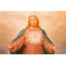 Quadro Decorativo Jesus Cristo eo Coraçao do Amor P71 - 3