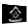 Quadro Decorativo Sala Freemason - 1