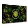 Quadro Decorativo Sala Mandala Verde Lima Harmonia - 1