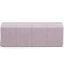 Ver imagem 3 de Puff Decorativo Living Sala de Estar 195 Cm Roma W01 Suede Rosê - lyam