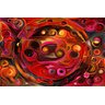 Quadro Decorativo Sala Pintura Abstrato Ondular P156 - 3