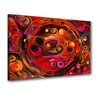 Quadro Decorativo Sala Pintura Abstrato Ondular P156 - 1