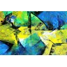 Quadro Decorativo Sala Pintura Abstrato Ondular P135 - 3