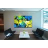 Quadro Decorativo Sala Pintura Abstrato Ondular P135 - 2