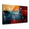 Quadro Decorativo Sala Pintura Abstrato Ondular P132 - 1