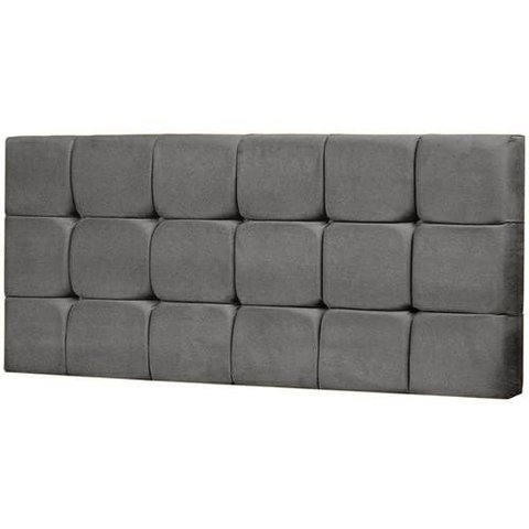 Painel Queen Espanha 160 CM Cinza - D A Decor
