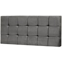 Ver imagem 1 de Painel Queen Espanha 160 CM Cinza - D A Decor