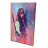 Quadro Decorativo Jack Sparrow Ilustrativo Abstrato - 1