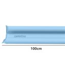 Ver imagem 3 de Veda Porta Rolinho 100cm Ajustável em Couro Sintético e Espuma Comfort Door Azul Claro