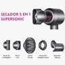 Secador Cabelo Silencioso 5 em 1 Supersônico Magnético 127v - 2