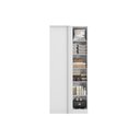 Ver imagem 2 de Guarda Roupa Closet Modulado Componível de Canto Reto 1 Porta Adapt N530 Kappesberg Branco/macadâmia