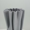 Ver imagem 6 de Vaso Decorativo Enfiete Casa Aparador 3D Home&Co Cerâmica 25x18x18cm Cinza