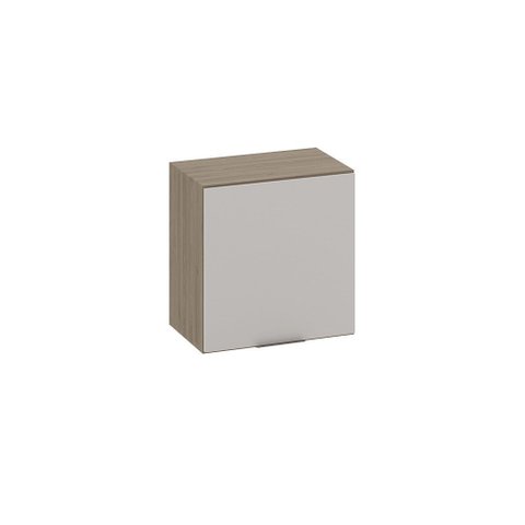 Armário Suspenso 58cm Etna 1 Porta 1 Prateleira - Carvalho Oak/off White Poliman