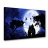 Quadro Decorativo Animais Apaixonados ao Luar - 1
