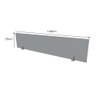 Painel Divisor de Vidro para Mesa Plataforma Dupla 150lx135p - Euro Itália / Work Express - 25ax140l - 3