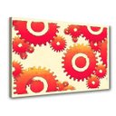 Ver imagem 1 de Quadro Decorativo Engrenagens Abstrato