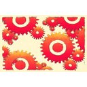 Ver imagem 3 de Quadro Decorativo Engrenagens Abstrato