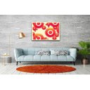 Ver imagem 2 de Quadro Decorativo Engrenagens Abstrato