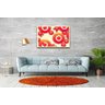 Quadro Decorativo Engrenagens Abstrato - 2