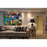 Quadro decorativo Borboleta Abstrata Estilo Pintada - 2
