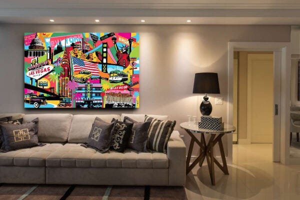 Quadro Decorativo Hollywood - 2