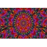 Quadro Decorativo Mandala Vermelha 485 - 3