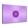 Quadro Decorativo Flor Simbolo Meditação Roxa 480 - 1