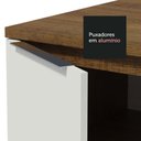 Ver imagem 7 de Armário de Cozinha Completa de Canto 489cm Rustic/Branco Stella Madesa