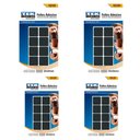 Ver imagem 5 de Kit 64 Feltro Protetor Adesivo Pé Sofá Cadeira Mesa Tekbond