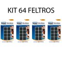 Ver imagem 2 de Kit 64 Feltro Protetor Adesivo Pé Sofá Cadeira Mesa Tekbond