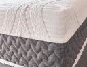 Ver imagem 2 de Colchão de Látex Articulado Cinza 28cm - Box e Kit Zen - Solteiro King 96x203cm