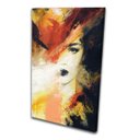 Ver imagem 1 de Quadro Decorativo Mulher Moderna Arte Ilustrativa
