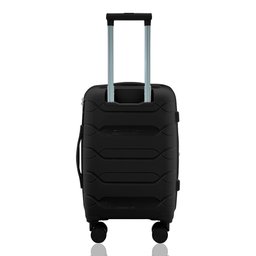 Mala de Bordo 10kg Viagem Expansiva Rígida Polipropileno Cadeado Tsa Rodas Duplas 360° Gladiador P1m - 4