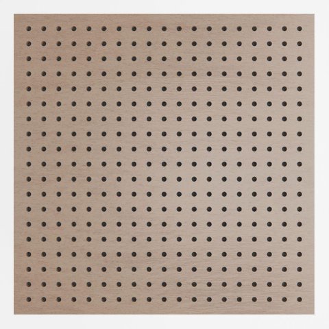 Painel Acústico Absorvedor Decorativo 60x60mm Maestra Nogal