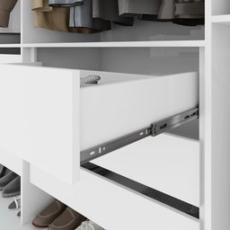 Guarda Roupa Easy Max 2 Portas C/ Espelho Branco Lopas - 4