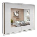 Ver imagem 1 de Guarda Roupa Easy Max 2 Portas C/ Espelho Branco Lopas
