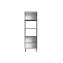 Ver imagem 4 de Paneleiro de Cozinha Modulado Conecta C/ 3 Portas e 2 Nichos P/ Forno Ebano/off White - Genialflex