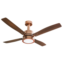 Ventilador de Teto Vintage Led Cobre 220v + Controle Remoto Venti-delta - 1