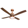 Ventilador de Teto Vintage Led Cobre 220v + Controle Remoto Venti-delta - 1