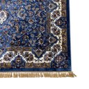 Ver imagem 6 de Tapete Persa Royal Azul 300x400cm Fio Acetinado - Ideal para Quarto e Sala