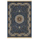 Ver imagem 1 de Tapete Persa Royal Azul 300x400cm Fio Acetinado - Ideal para Quarto e Sala