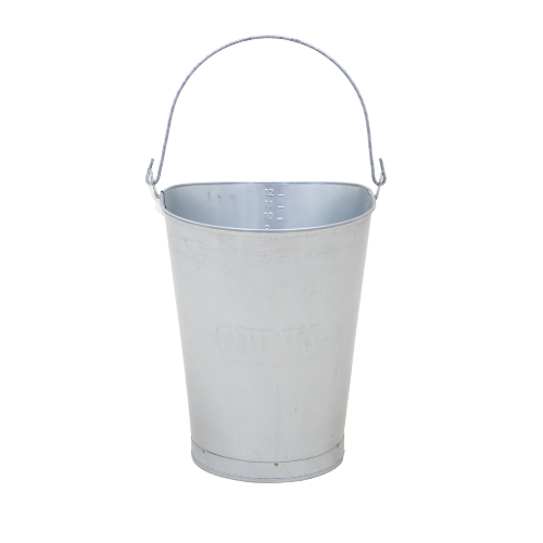 Balde Ordenha 5 Lt Galvanizado Gudim - 2