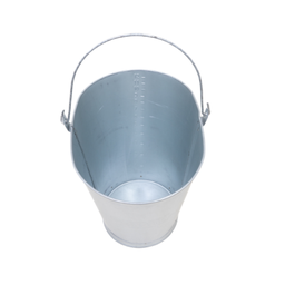 Balde Ordenha 5 Lt Galvanizado Gudim - 3