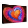 Quadro Decorativo Coração em Uma Arte Estilo Moderna - 1