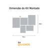 Conjunto 5 Quadros Decorativos Perfeitamente Imperfeitos Los Quadros - 3