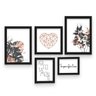 Conjunto 5 Quadros Decorativos Perfeitamente Imperfeitos Los Quadros - 1